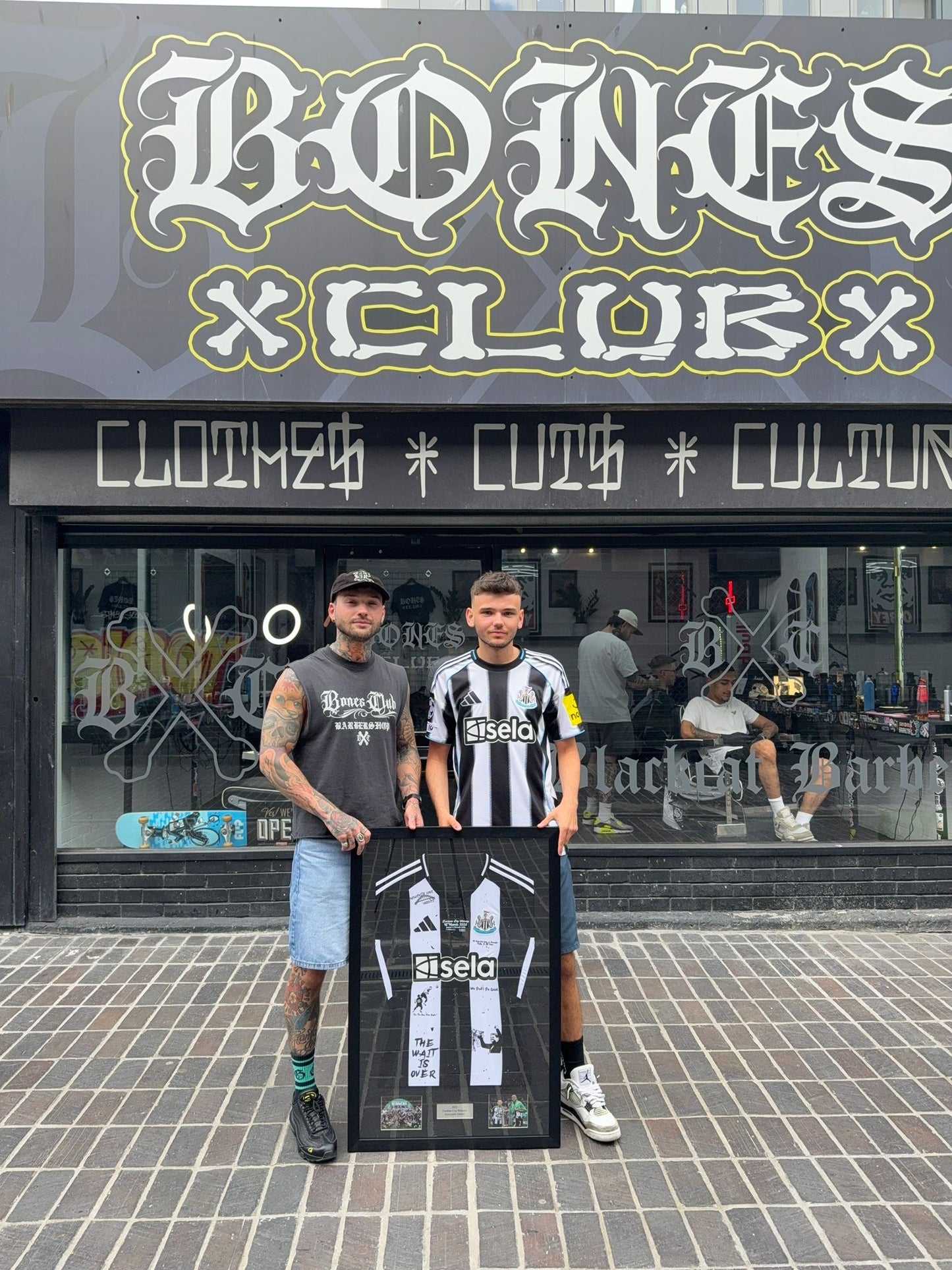 1x entry to nufc carabao cup shirt x la customs prize draw