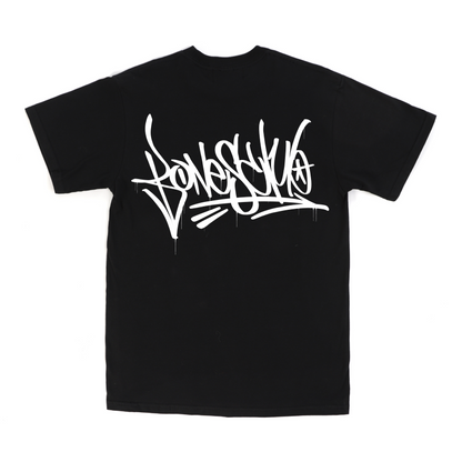 Bones Club Graffiti Tee - Black