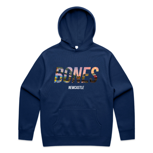 Bones Club Tyne Bridge Hood - Navy