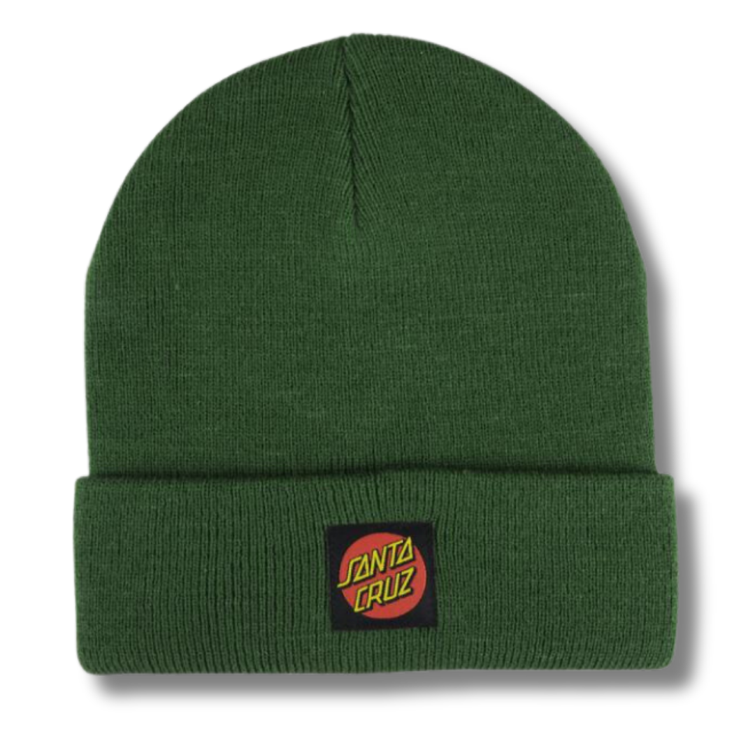 santa cruz classic label beanie - malachite