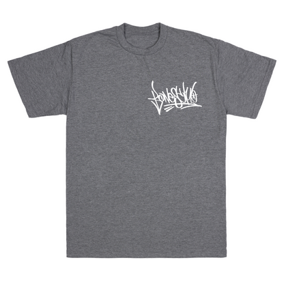 Bones Club Graffiti Tee - Grey