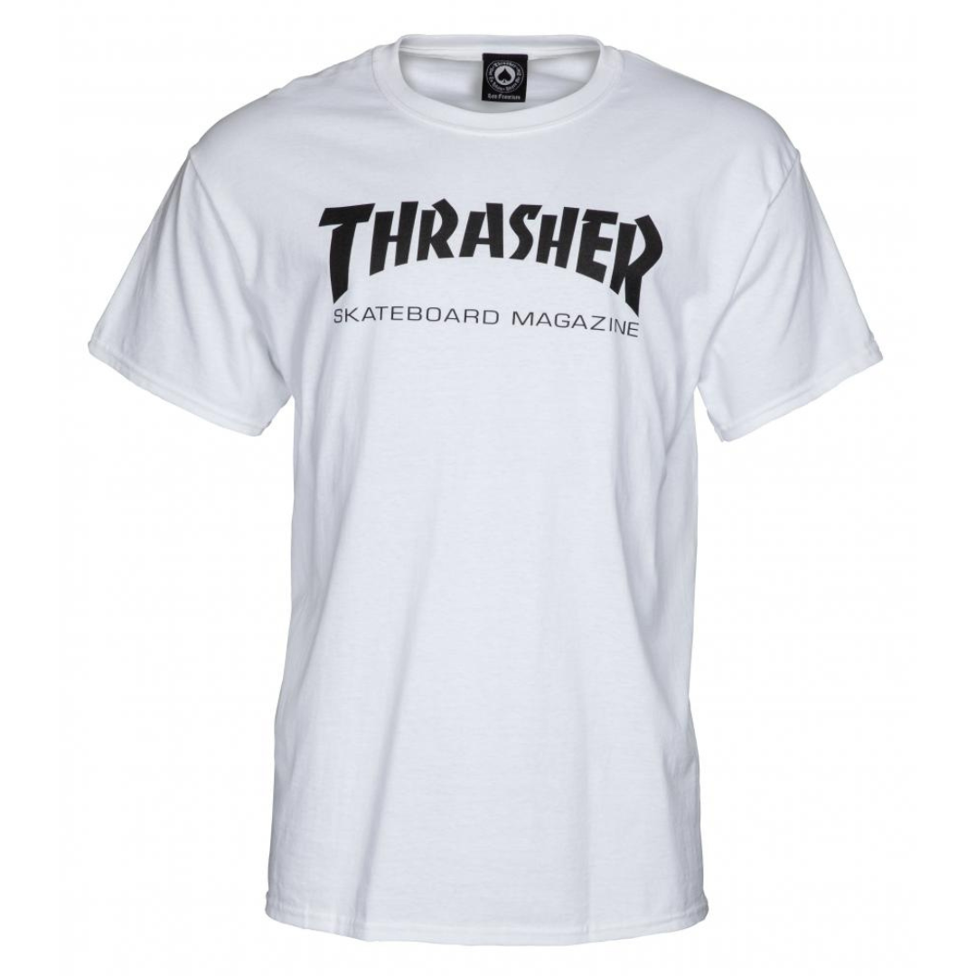 thrasher skate mag tee - white