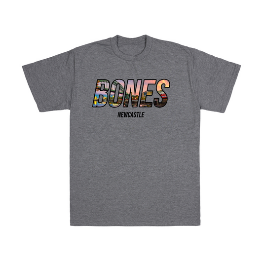 Bones Club Tyne Bridge Tee - Grey