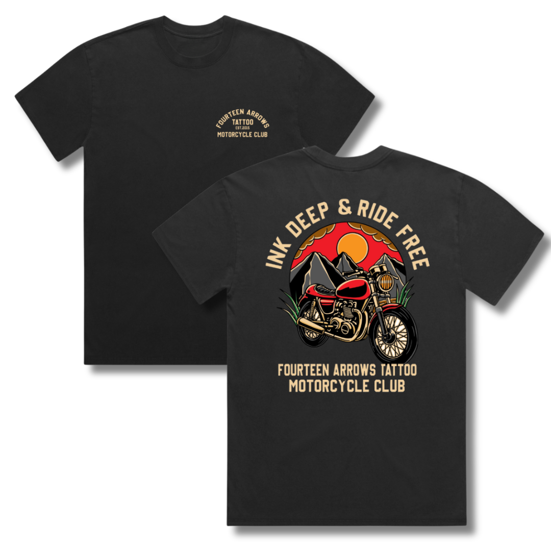 14 arrows - biker tee