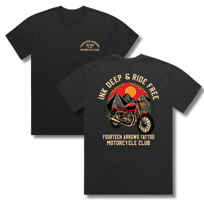 14 arrows - biker tee