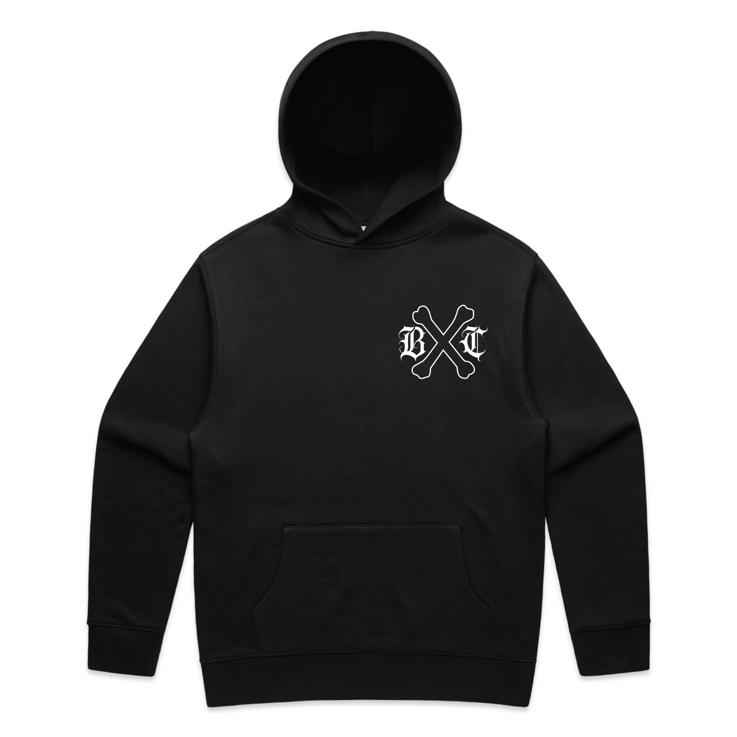 Bones Club NE Born & Bred Hood - Black