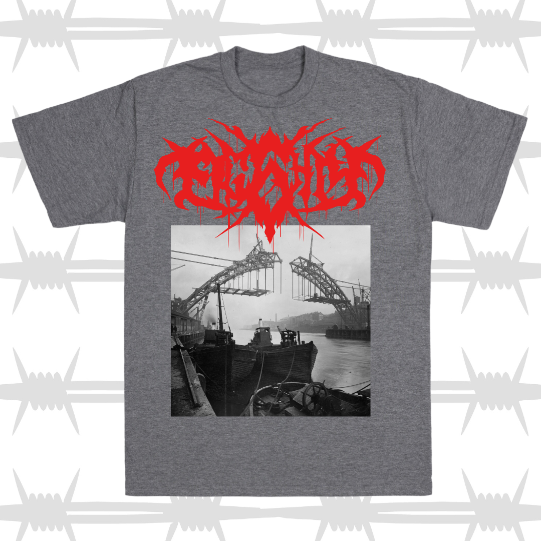 tattoo tyne bridge graphic tee