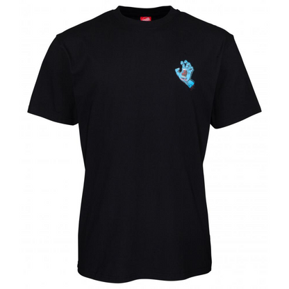 santa cruz screaming hand tee - black