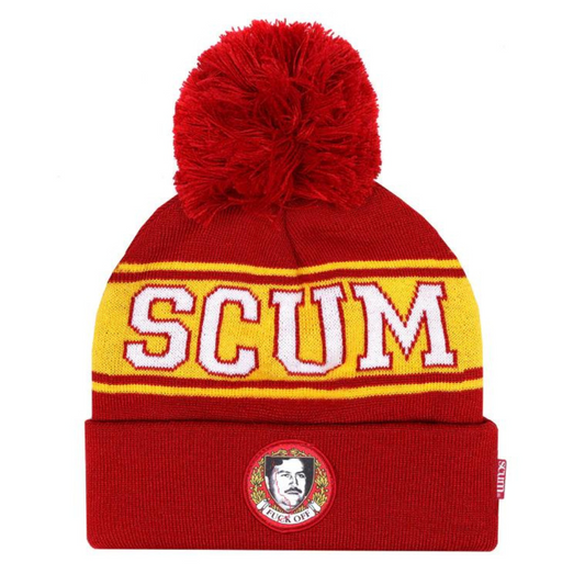 scum - pablo pom beanie