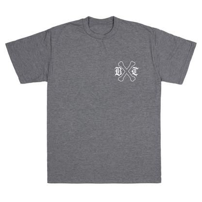 Bones Club NE Born & Bred Tee - Grey