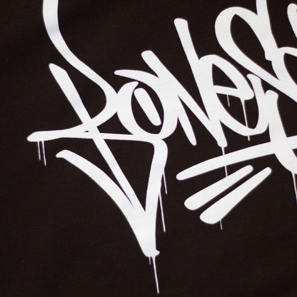 Bones Club Graffiti Hood - Black