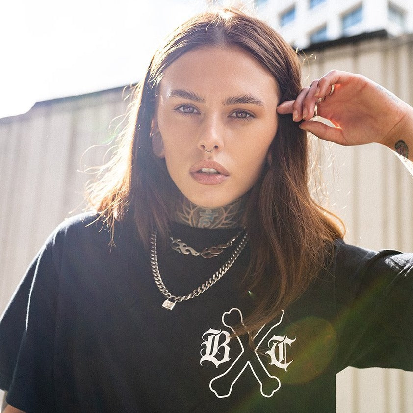 Bones Club NE Born & Bred Tee - Black