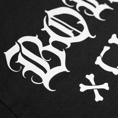 Bones Club Script Tee - Black