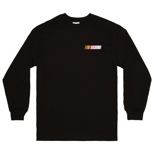 scum - nascar longsleeve tee