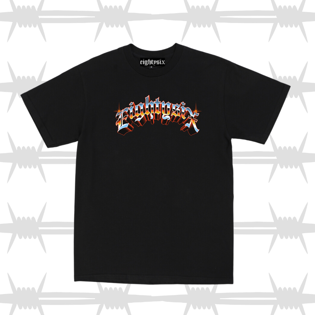 Panther Skull Tee - Black