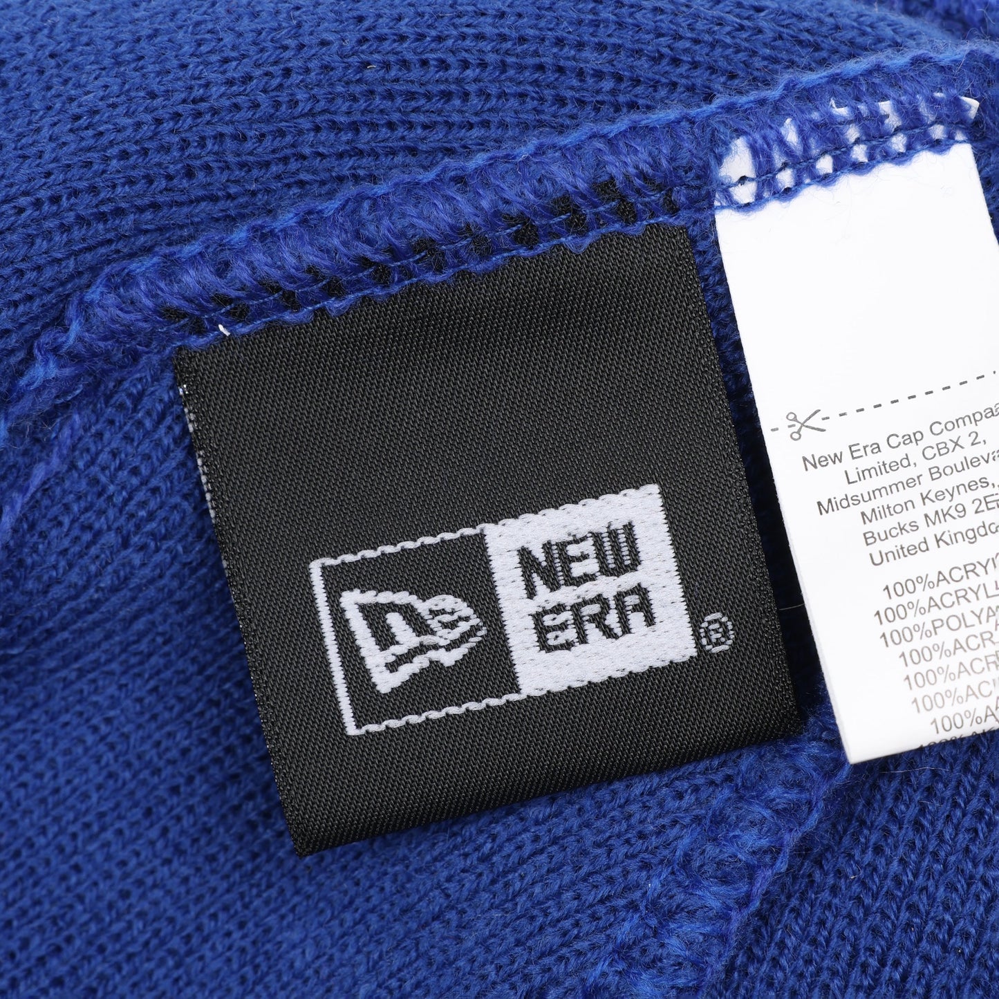 scum - tick new era beanie - blue