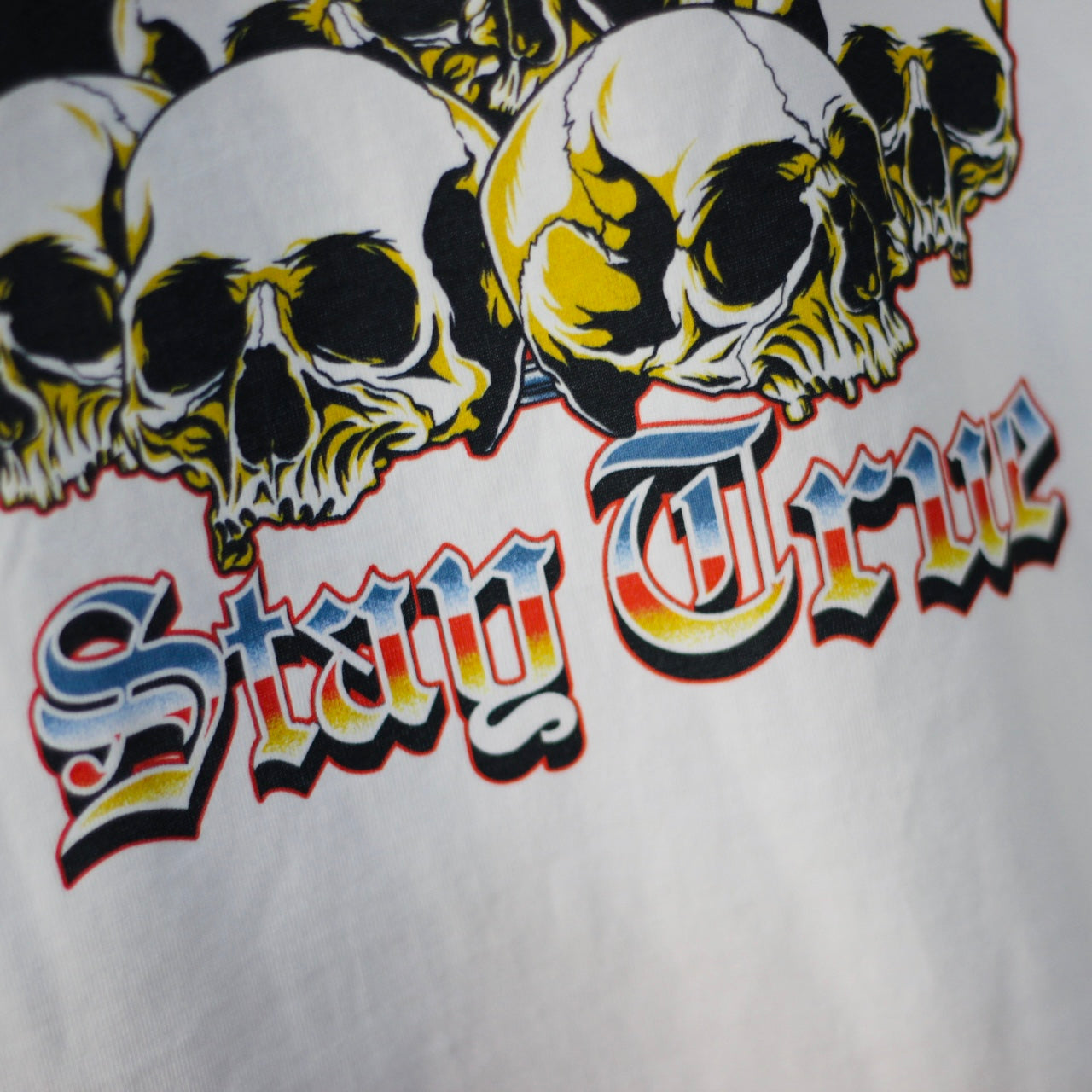 Panther Skull Tee - White