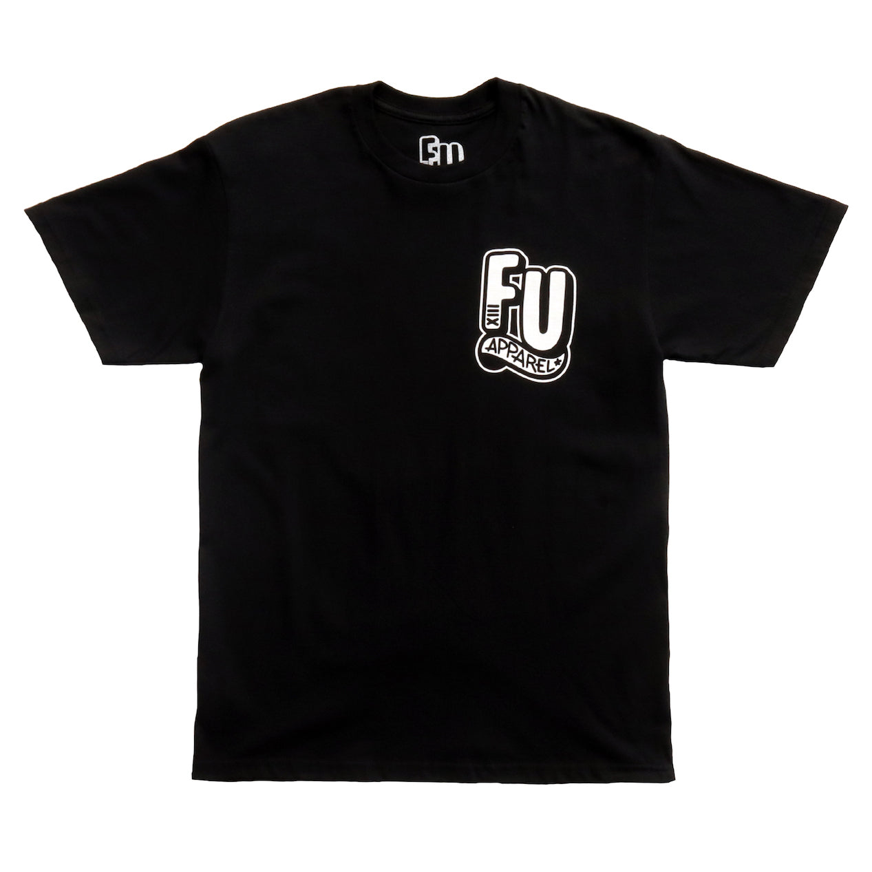 FU Travelling Mickey - Black Tee