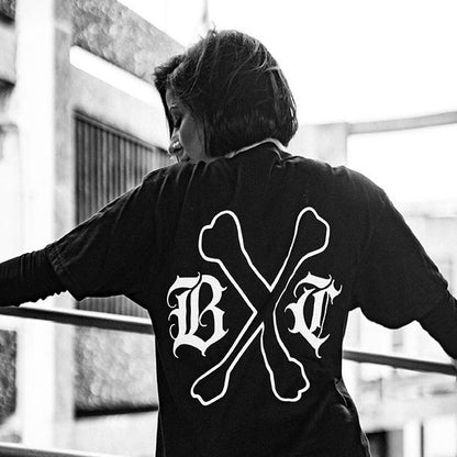 Bones Club Crossbones Tee in Black