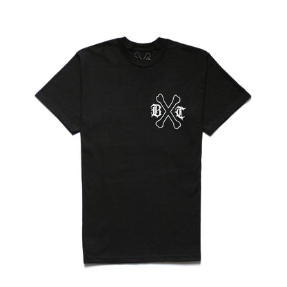 Bones Club Crossbones Tee in Black