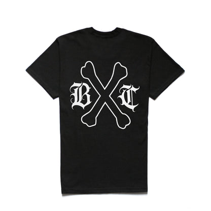 Bones Club Crossbones Tee in Black