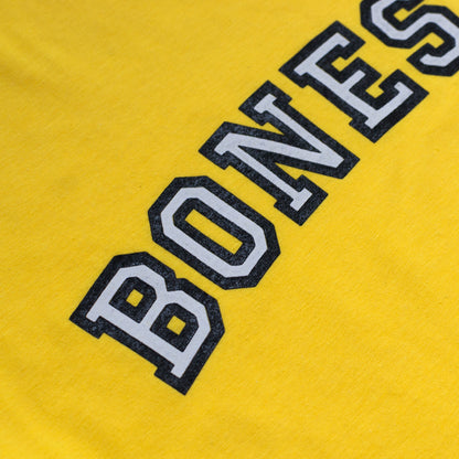 Bones Club Varsity Tee Yellow