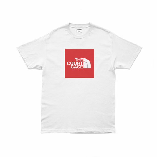 scum - the court case tee - white